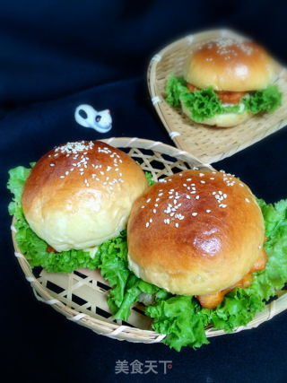 New Orleans Chicken Drumstick Burger recipe