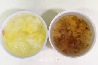 Milk Peach Gum White Fungus Soup recipe