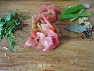 Tomato Beef Noodle recipe