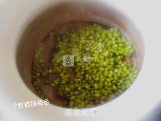Iced Mung Bean Water recipe
