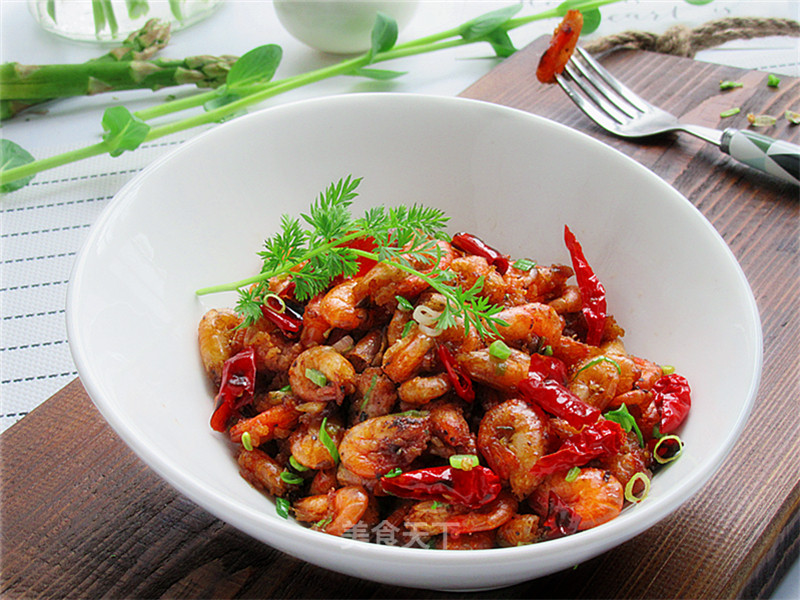 Garlic Spicy Shrimp recipe