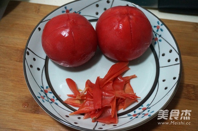 Tomato and Egg Pimple Soup recipe