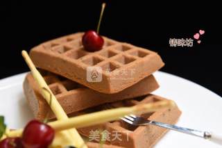 #aca Baking Star Competition Semi-final#【chocolate Waffle】 recipe