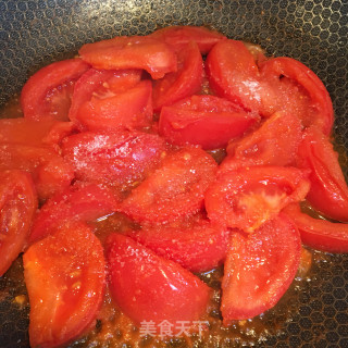 Scrambled Eggs with Tomatoes recipe