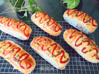 Cheese Sausage Bun recipe