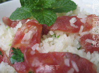 Create A Fragrant Oven Rice-roasted Bacon Rice recipe