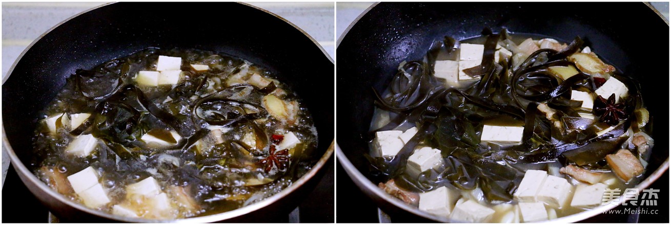 Seaweed Stewed Tofu recipe