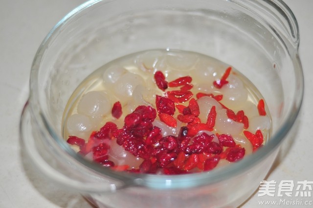 Longan Cranberry Sweetheart Creamy recipe