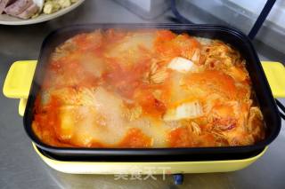 Spicy Cabbage Hot Pot recipe