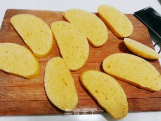 Baked Steamed Bun Slices recipe