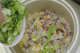 Bacon Mixed Rice recipe