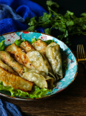 Pork Corn Pot Stickers recipe