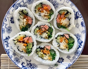 Simple Sushi Rolls recipe