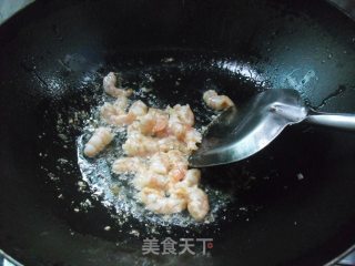 Fried Peas with Shrimp recipe