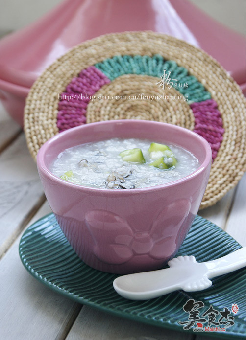 Oyster Taro and Loofah Congee recipe