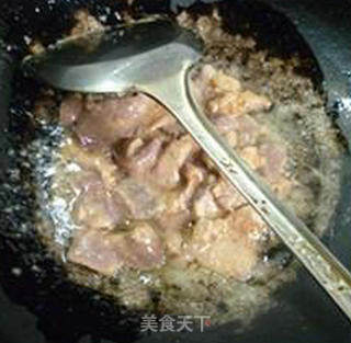 Stir-fried Pork Liver with Edamame and Mushrooms recipe