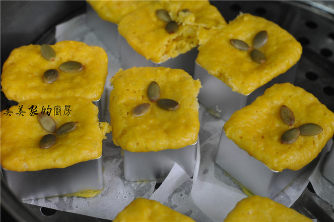 Sweet Corn Steamed Cake recipe