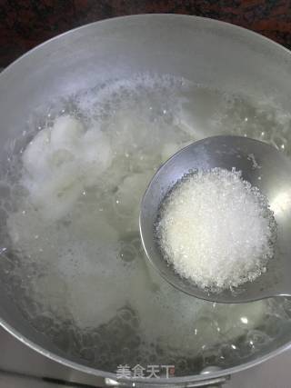 Yam and Egg Sweet Soup recipe