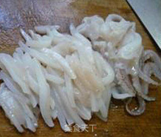 Fried Squid with Kelp recipe
