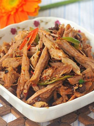 Shredded Pork with Black Tempeh recipe