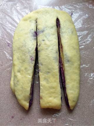 Purple Sweet Potato Toast recipe