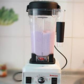 Healthy Energy Food for Children-----purple Potato Oatmeal Milkshake recipe