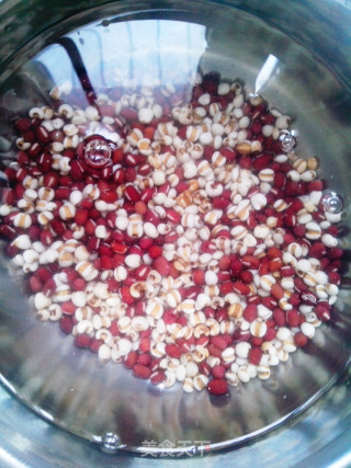 Red Bean Barley Soy Milk recipe