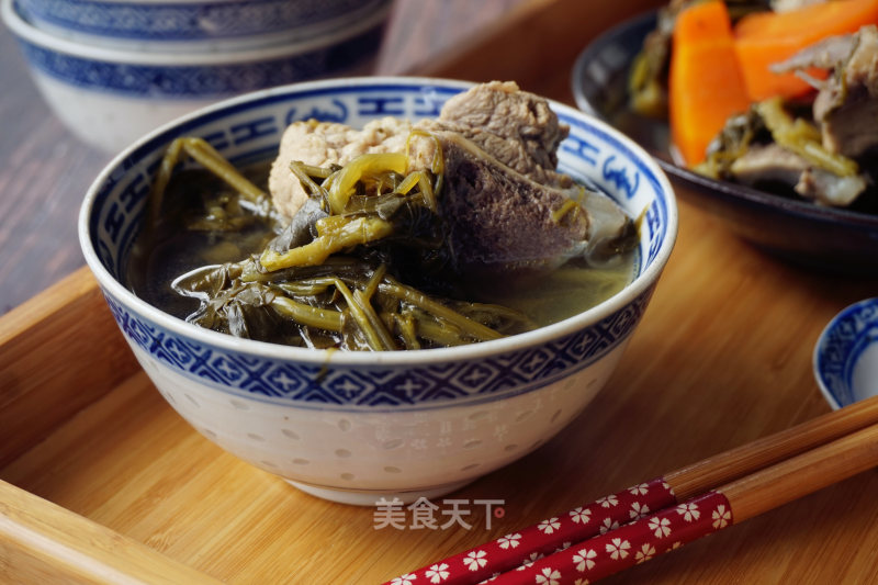 Watercress Pork Bone Soup recipe