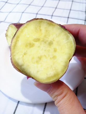 Microwave Baked Sweet Potatoes recipe