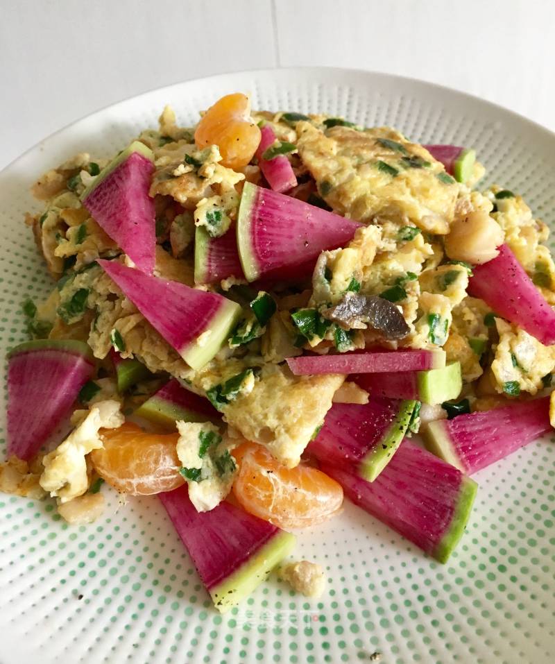 Seafood Assorted Omelette Salad