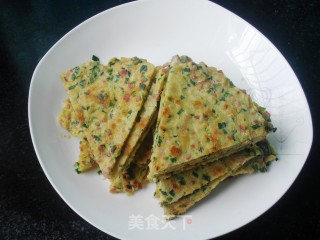 #trust之美#oatmeal and Chive Omelette recipe