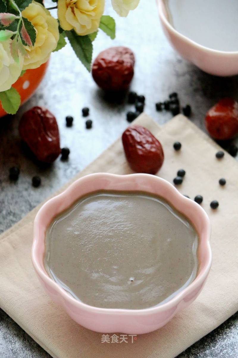 Red Dates and Black Bean Soy Milk recipe