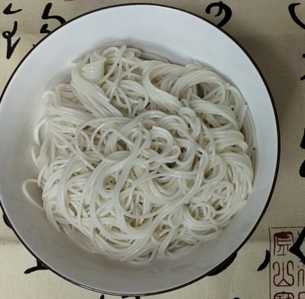 Shrimp Paste Noodles recipe