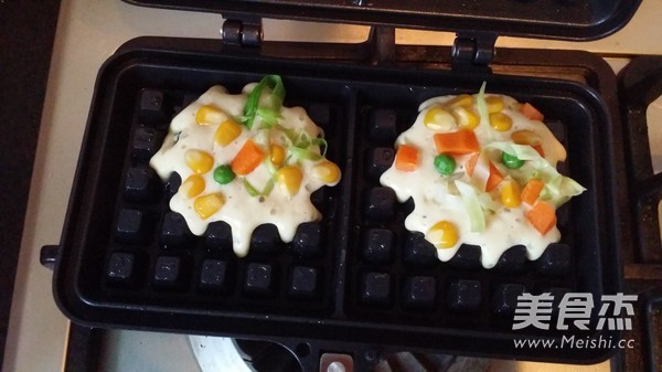 Vegetable Checkered Pie recipe