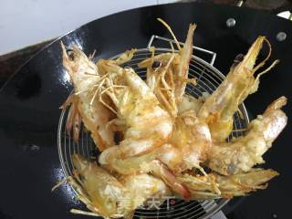 Prawns with Noodles recipe