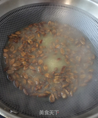 Spicy Silkworm Pupa recipe
