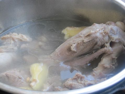 Lamb Leg Soup recipe