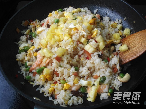 Pineapple Fried Rice recipe