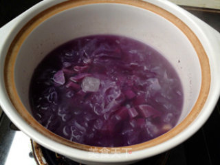 Purple Sweet Potato and Tremella Soup recipe