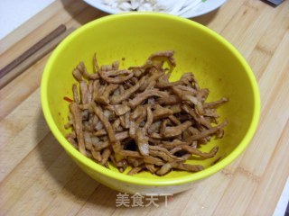 Three Shredded Eryngii Mushrooms recipe