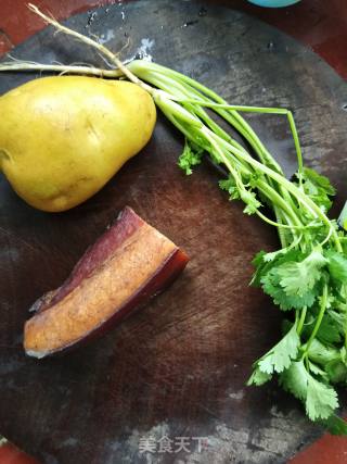 Stir-fried Potato Shreds with Bacon recipe