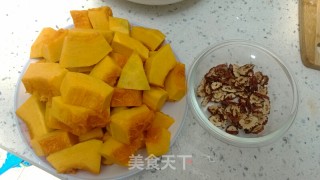 Steamed Pumpkin and Red Dates recipe