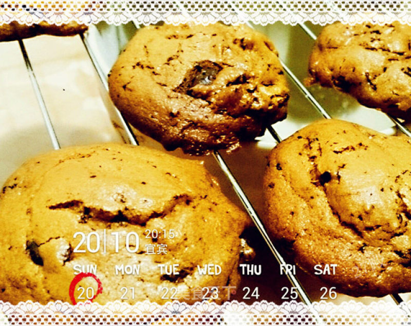 27's Baking Diary-raisin Chocolate Soft Cookies recipe