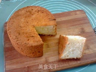 #aca Fourth Session Baking Contest# Making Pornographic Citron Tea Chiffon Cake recipe