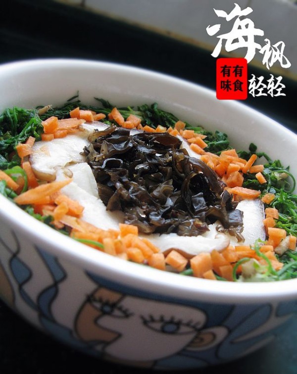 Shepherd's Purse and Sausage Claypot Rice recipe