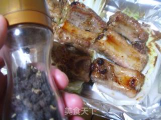 Grilled Pork Ribs with Black Pepper Garlic recipe