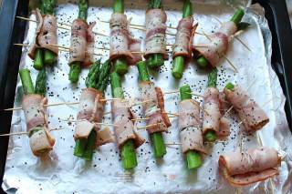 #aca烤明星大赛#bacon and Asparagus Rolls recipe