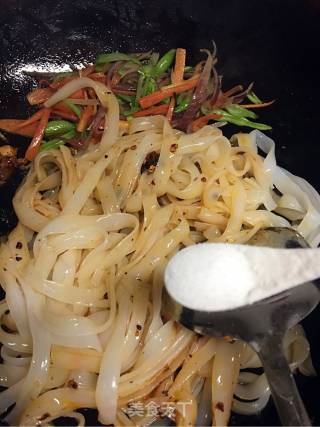 Fried Rice Noodles recipe