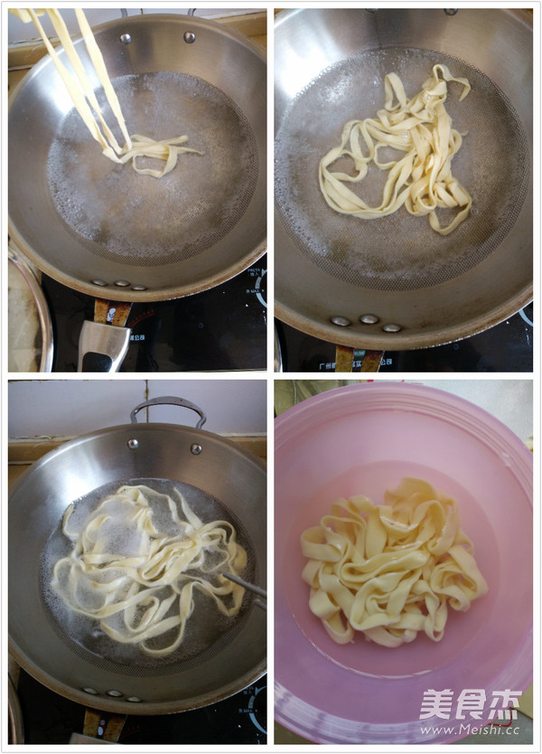 A Hand-made Longevity Noodle recipe