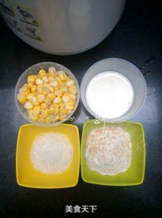 Milky Oats and Corn Juice recipe